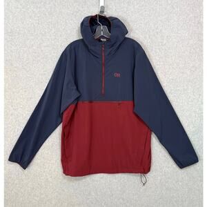 Outdoor Research Ferrosi Anorak Jacket Size L Windbreaker Outdoor Hiking Travel